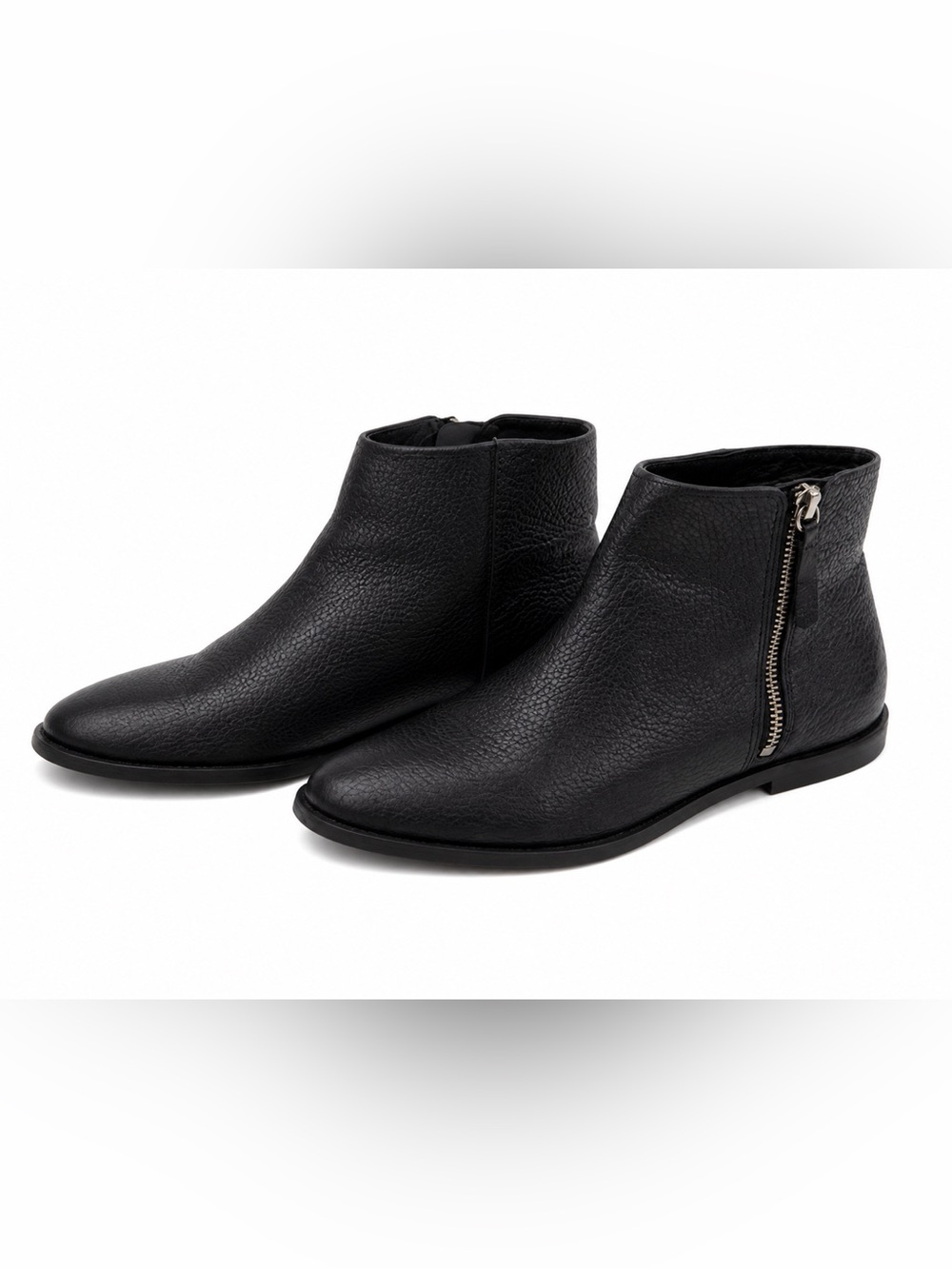 J Crew, Women’s Black,Leather Ankle Boots.Size-7
